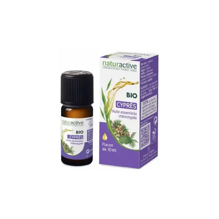 HUILE ESSENTIELLE CYPRES BIO 10 ML NATURACTIVE
