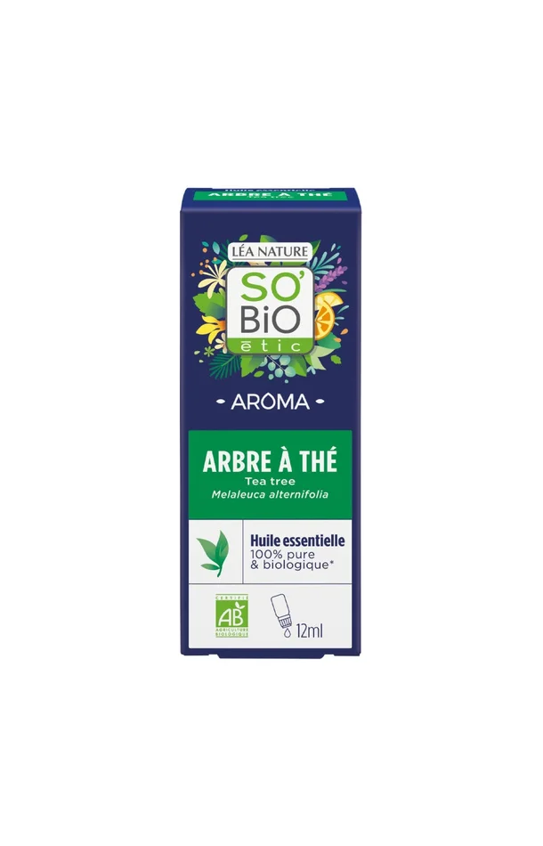 Huile essentielle d’arbre à thé bio – 12 ml