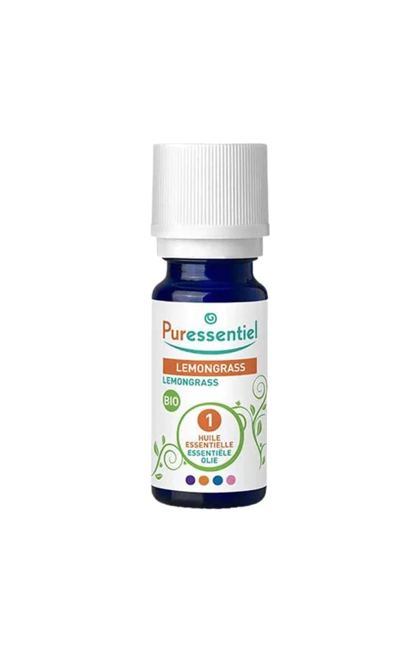 Huile essentielle de lemongrass bio – 10 ml
