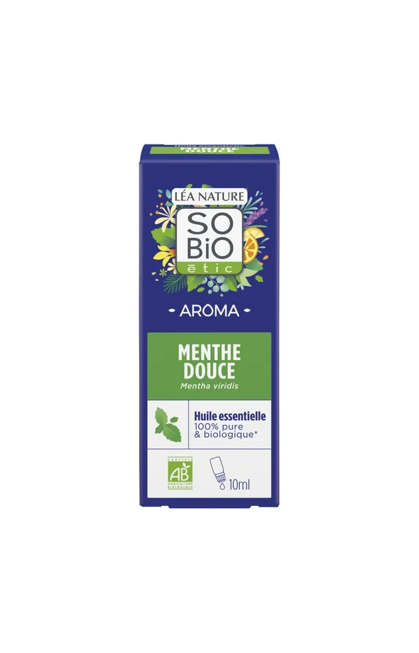 Huile essentielle de menthe douce bio – 10 ml