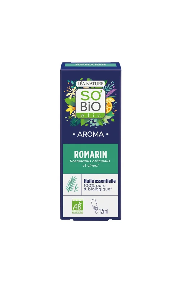 Huile essentielle de romarin bio – 12 ml