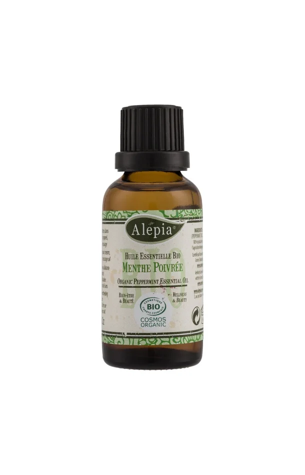 Huile essentielle décongestionnante & digestive bio – Menthe poivrée – 30 ml