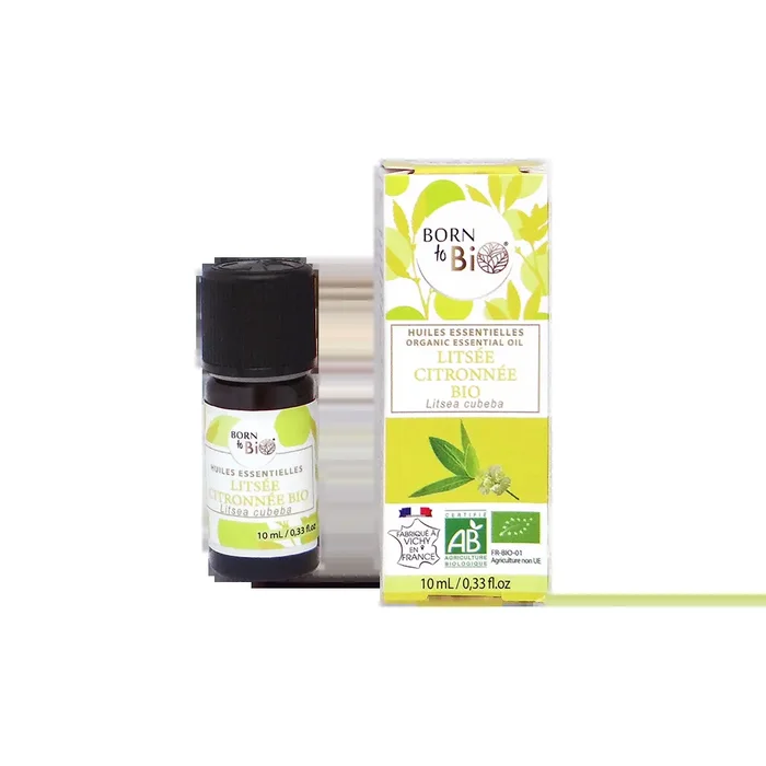 Huile essentielle Litsée citronnée Certifiée Bio