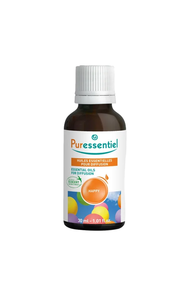 Huile essentielle pour diffusion – Happy – 30 ml