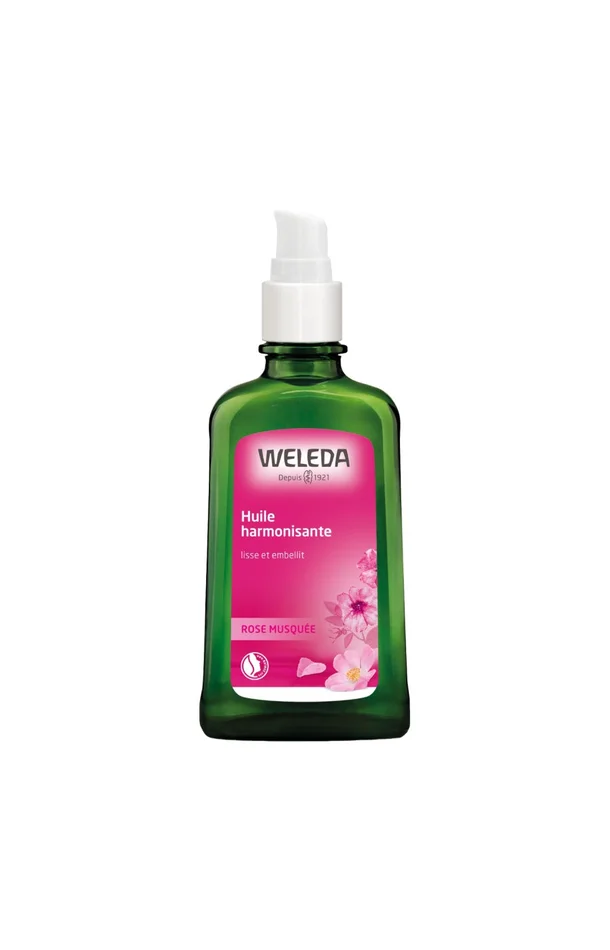 Huile harmonisante & lissante – Rose musquée – Corps – 100 ml