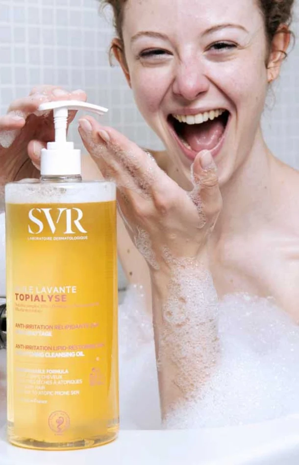 Huile lavante anti-irritation – Topialyse – Peaux sensibles à très sèches – Corps – 1 L