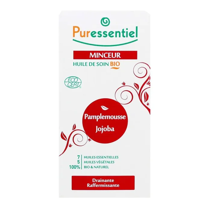 Huile massage minceur pamplemousse et jojoba 100ml