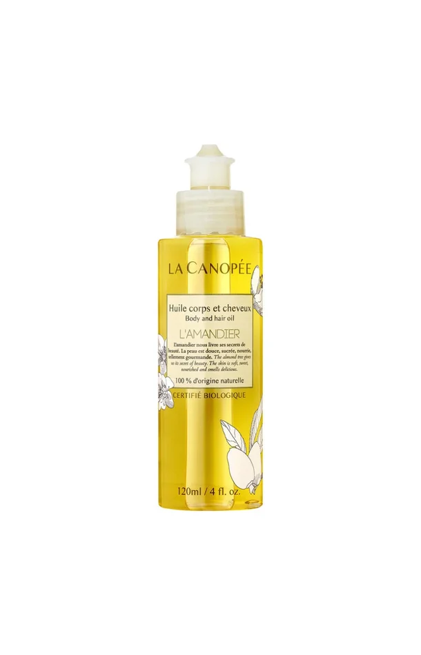 Huile nourrissante – L’Amandier – Corps & cheveux – 120 ml