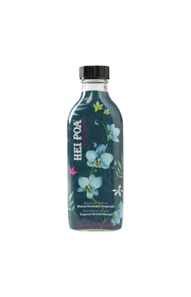Huile nourrissante – Monoï de Tahiti & orchidée – Corps & cheveux – 100 ml