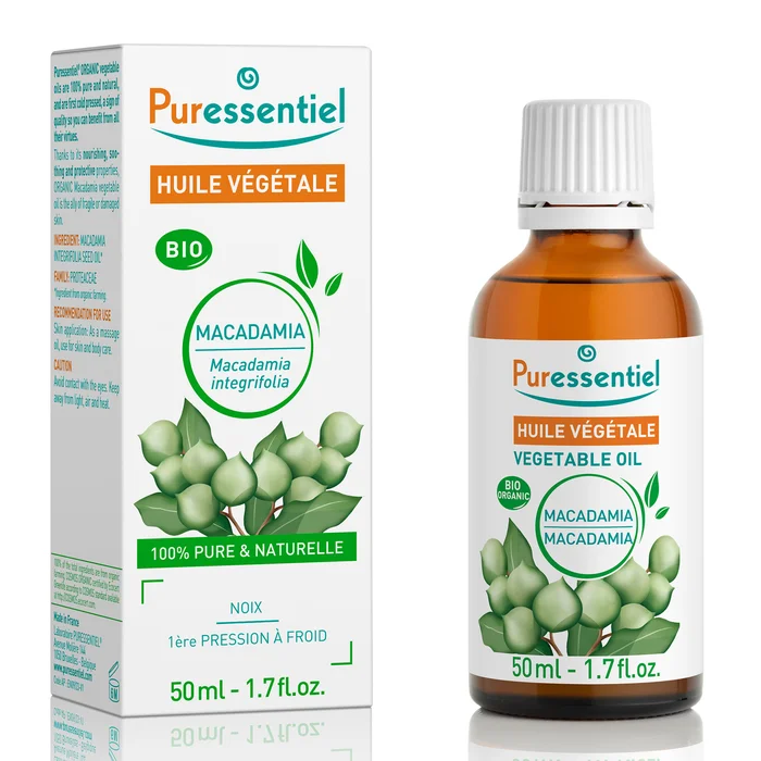 Huile V&eacute;g&eacute;tale BIO – Macadamia 50 ml