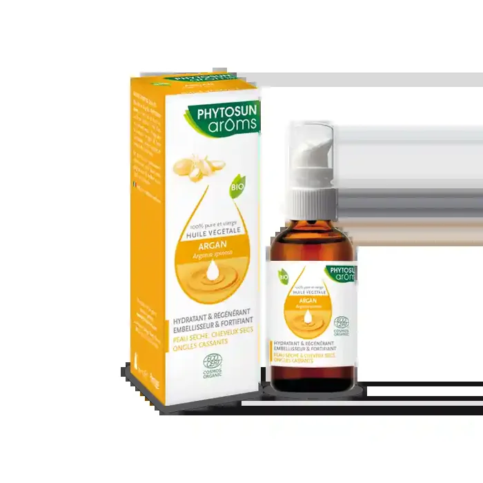 HUILE VEGETALE ARGAN BIO 50ML PHYTOSUN AROMS