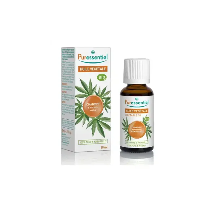 HUILE VEGETALE CHANVRE BIO 30ML PURESSENTIEL