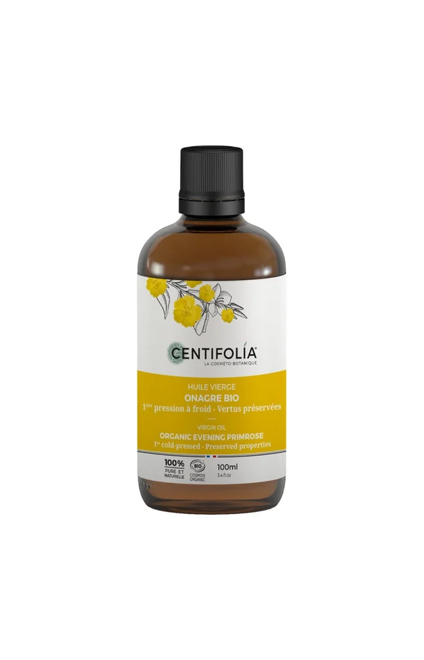 Huile vierge d’onagre bio 100% pure – 100 ml