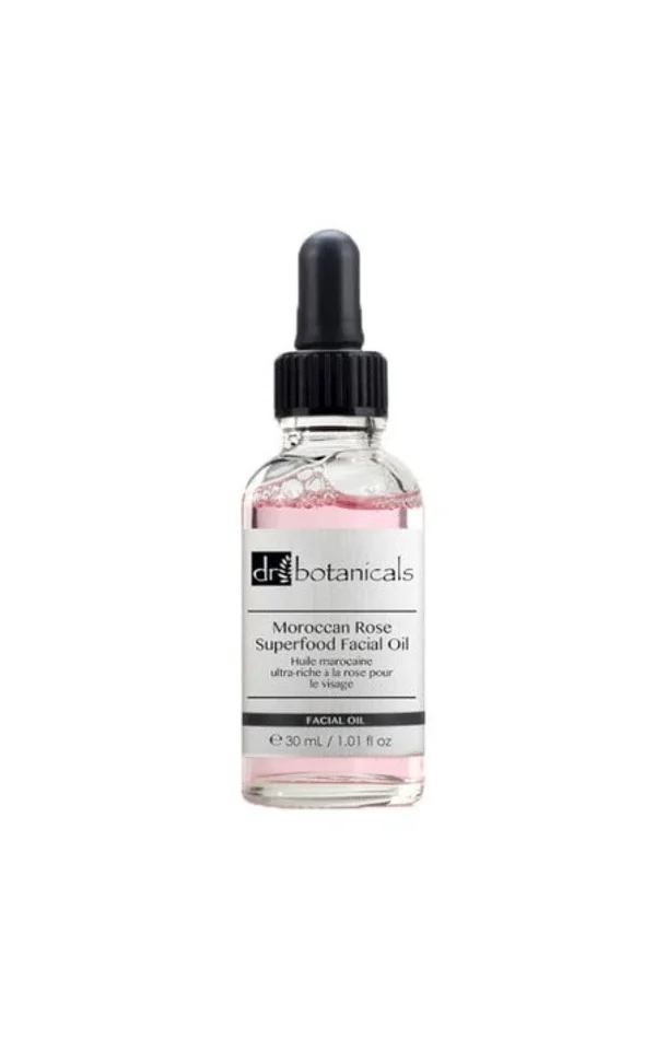 Huile visage ultra-riche – Rose du Maroc – Peaux sèches – 30 ml