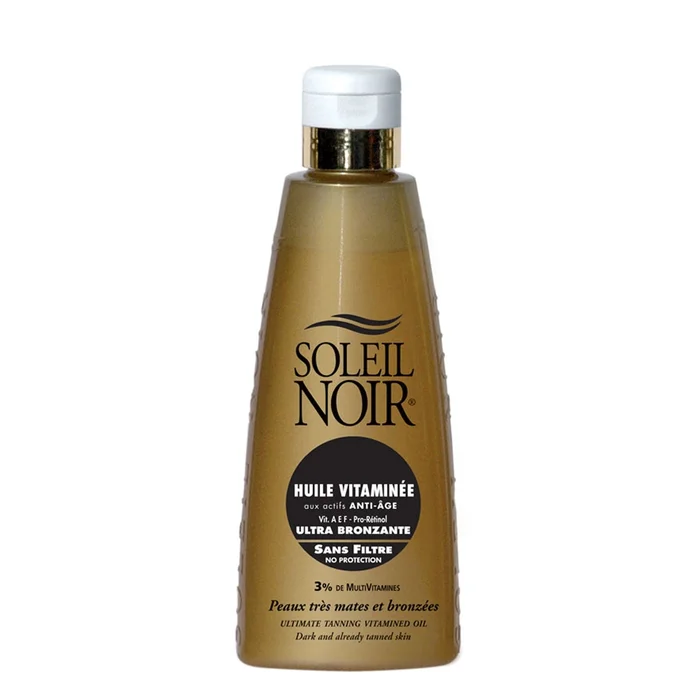Huile Vitaminée Ultra Bronzante – Peaux Très Mates & Bronzées 150 ml