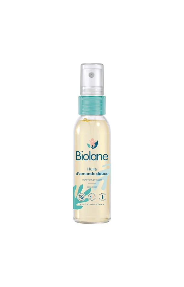 Huiles d’amande douce – Corps – Bébé – 2 x 75 ml