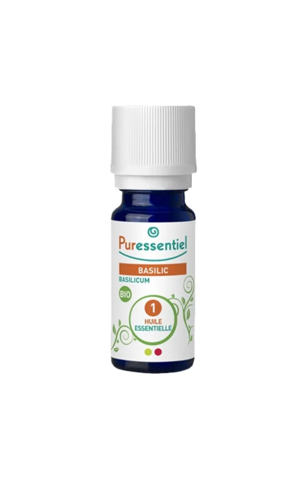 Huiles essentielles de basilic bio – 3 x 5 ml