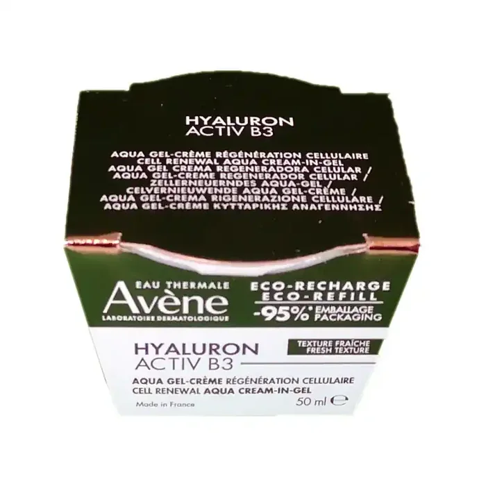 HYALURON ACTIV B3 ECO RECHARGE AQUA GEL CREME REGENERATION CELLULAIRE 50ML AVENE