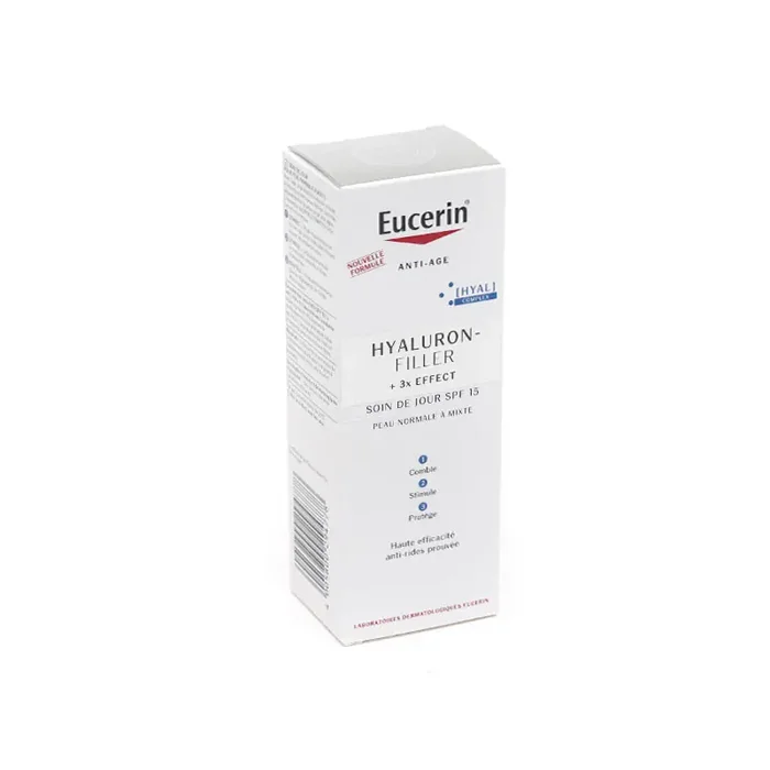 HYALURON FILLER + 3x EFFECT SOIN JOUR SPF15 PNM 50ML EUCERIN