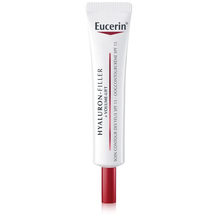 Hyaluron-Filler Volume-Lift SPF15 – Soin Contour des Yeux Volumisateur – Tous Types de Peaux
