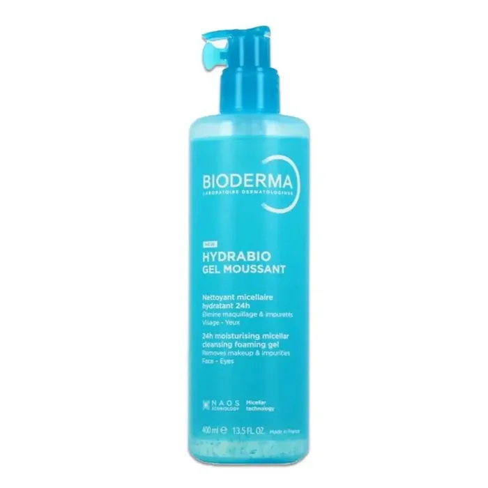 HYDRABIO GEL MOUSSANT 400ML BIODERMA
