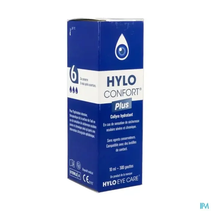 Hylo confort plus collyre hydrantant 10ml