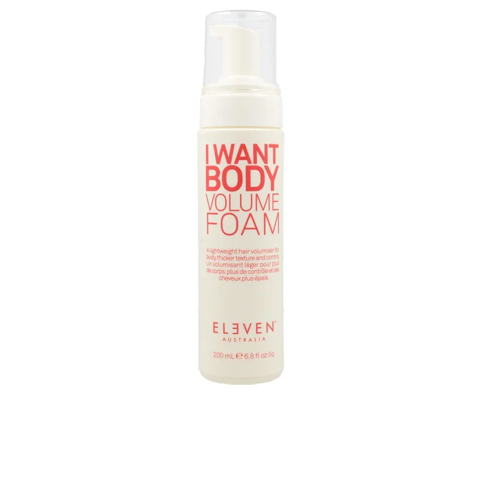 I WANT BODY volume foam 200 ml