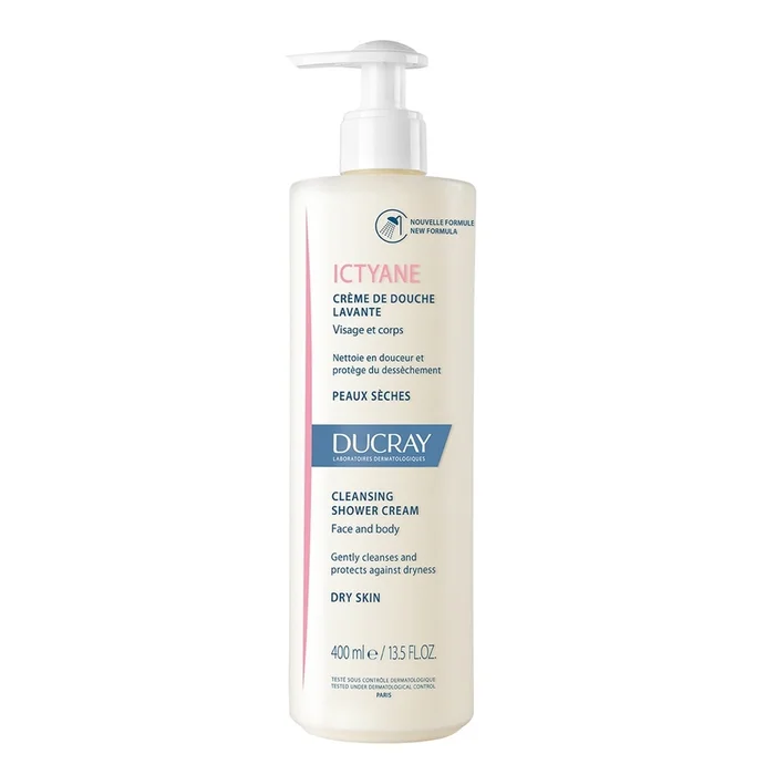 Ictyane – Cr&egrave;me de Douche Lavante Peaux S&egrave;ches 400 ml