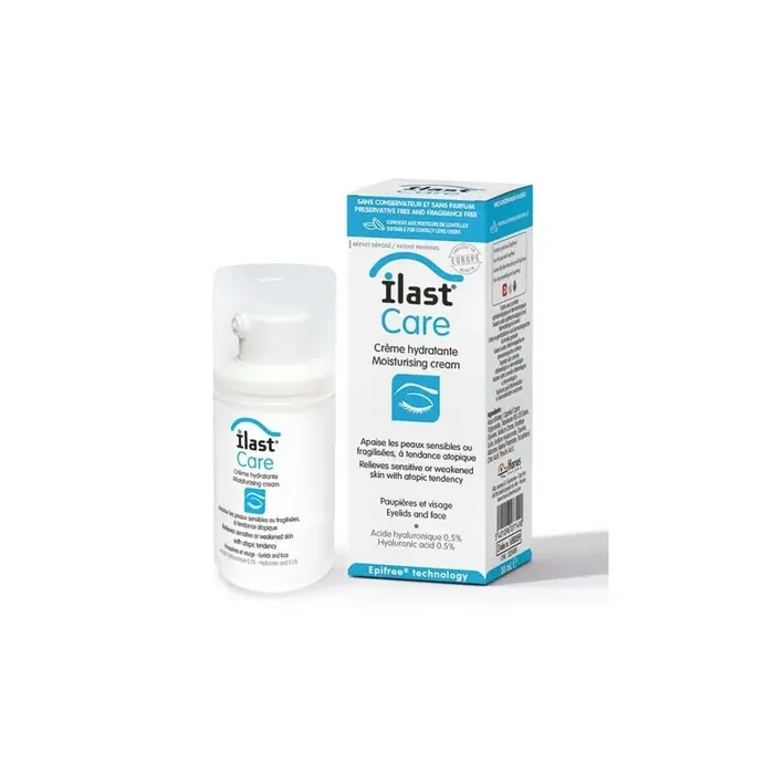 ILAST CARE CREME HYDRATANTE PAUPIERES VISAGE 30ML