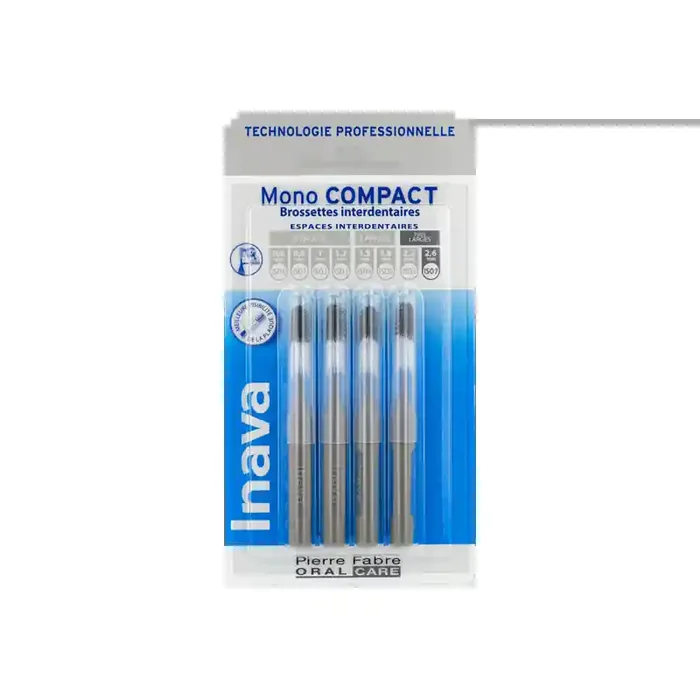 Inava 4 brossettes mono compact grise iso7