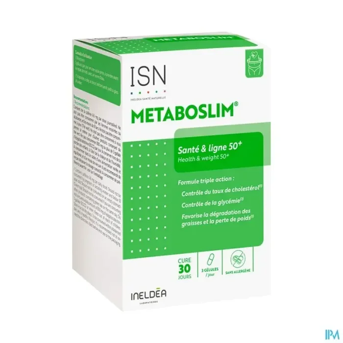 Ineldea isn metaboslim special graisse abdominale gélule 90