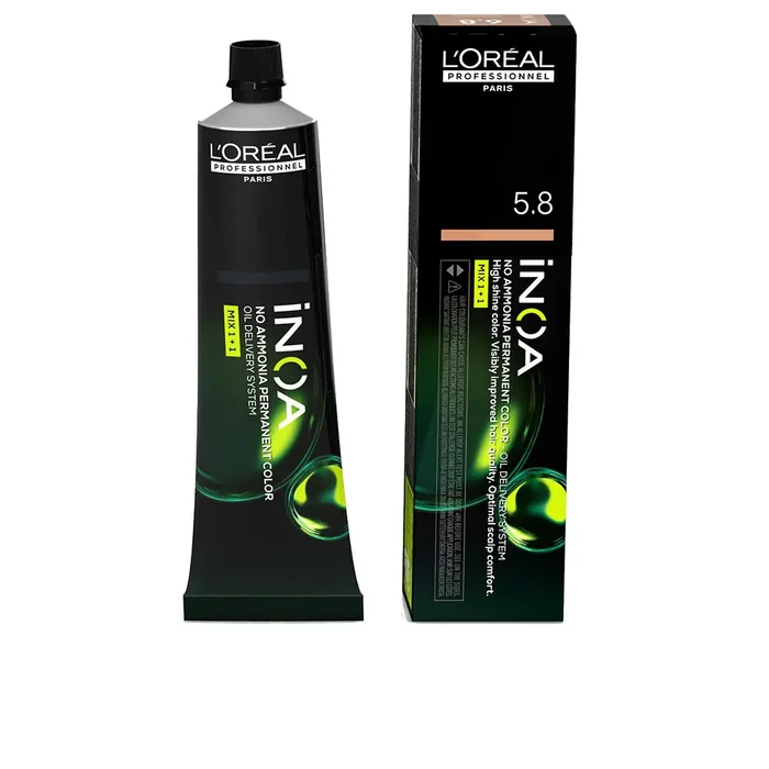 INOA colore permanente senza ammoniaca #5.8 60 gr