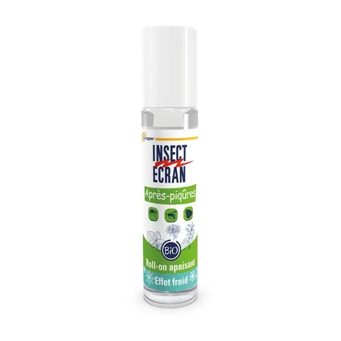 Insect Ecran Roll-On Apaisant Après-Piqûres Effet Froid Bio, 15ml