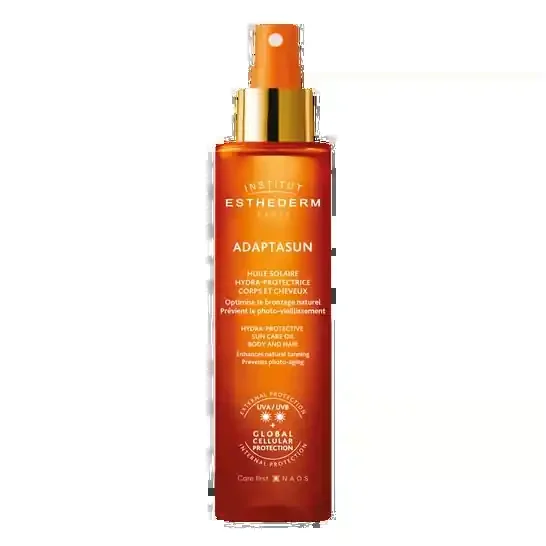Institut Esthederm L‘Huile Solaire Protecteur Corps et Cheveux Soleil Modéré Spray 150ml