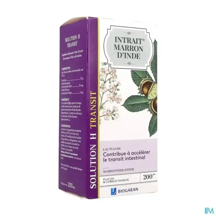 Intrait Marron d‘Inde Solution H Transit