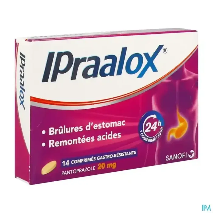 Ipraalox 20mg comprimé gastroresistant 14