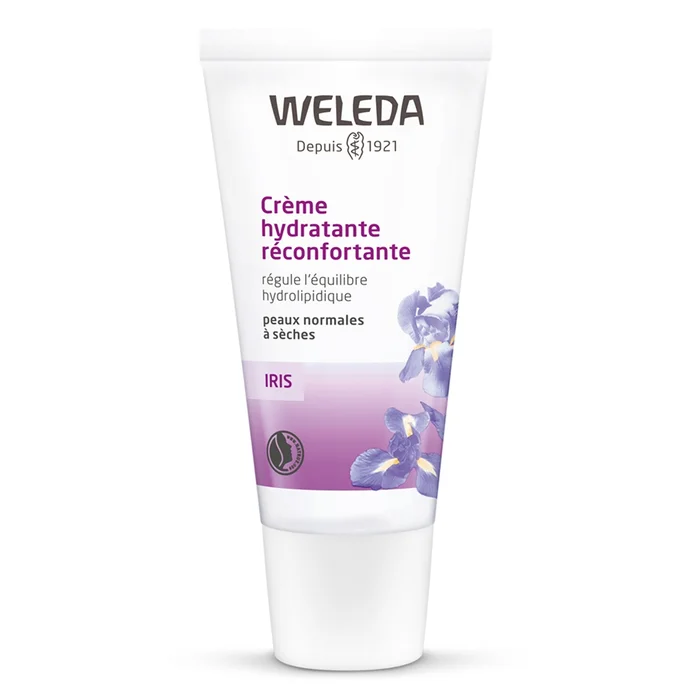 Iris – Crème de Jour Hydratante Réconfortante – Peaux Normales à Sèches – 30ml
