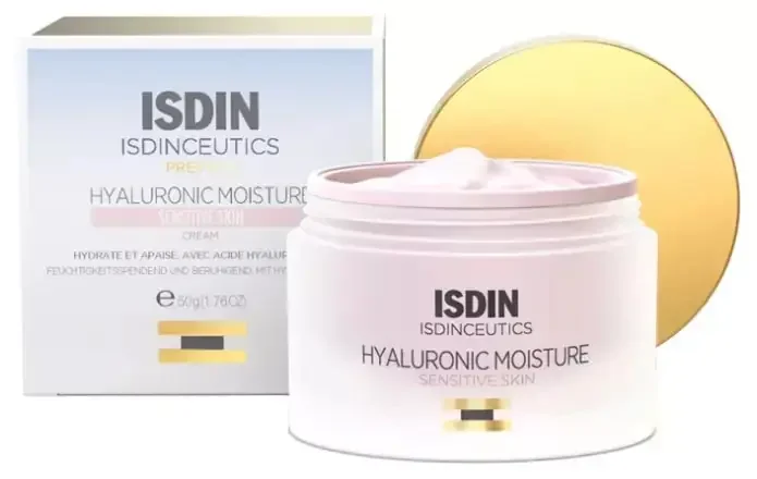Isdin Isdinceutics Prevent Hyaluronic Moisture Crème de Jour Peaux Sensibles 50 g