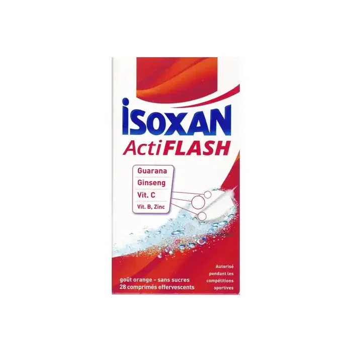 Isoxan actiflash gout orange 28 comprimes effervescents