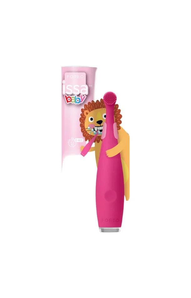 ISSA™ Baby – Brosse à dents sonique – Enfants de 0 à 4 ans – Fuchsia