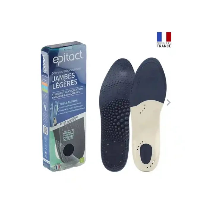 JAMBES LEGERES SEMELLES THERAPEUTIQUE TAILLE 36-38 EPITACT
