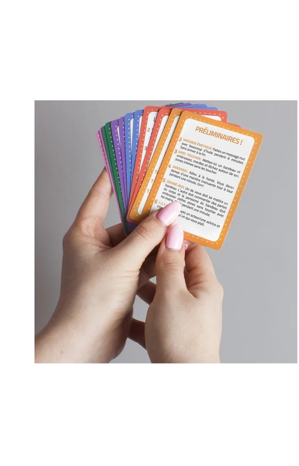 Jeu coquin – Out of Routine – 72 cartes & 3 dès