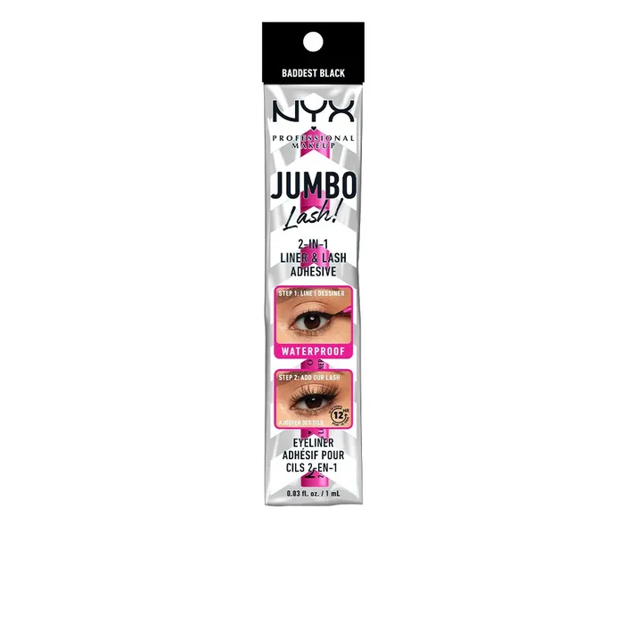 JUMBO 2IN1 eyeliner and false eyelash adhesive #black