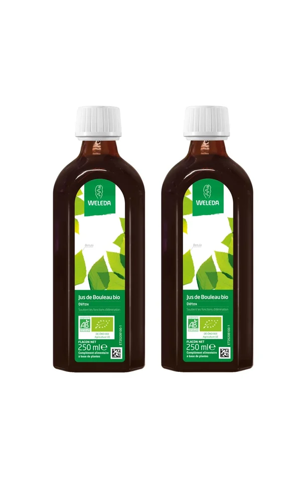 Jus de bouleau bio – Détox – 2 x 250 ml