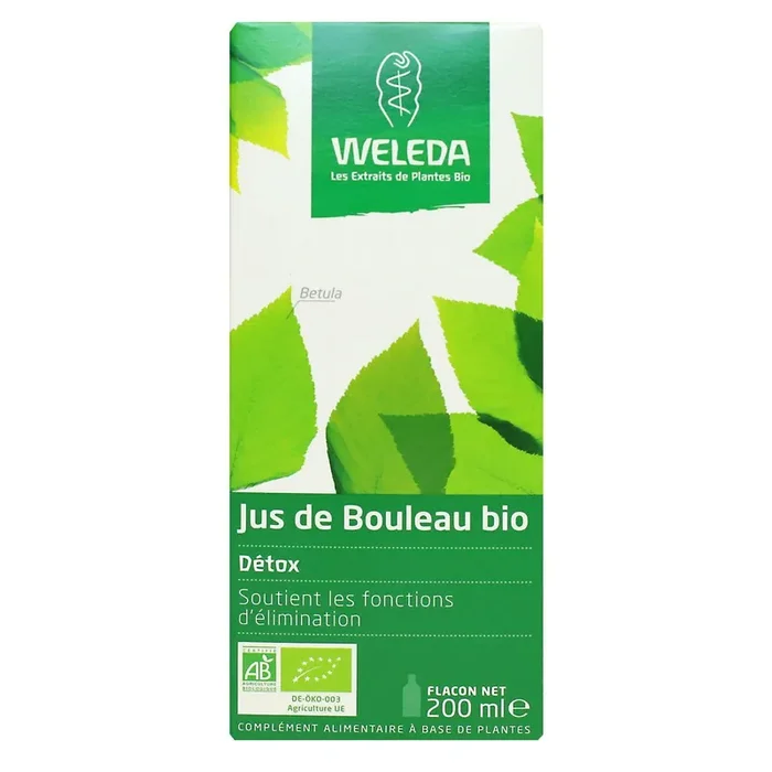 Jus de bouleau bio détox 200ml