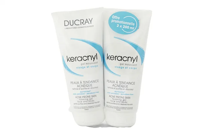 Keracnyl gel visage et corps 2x200ml