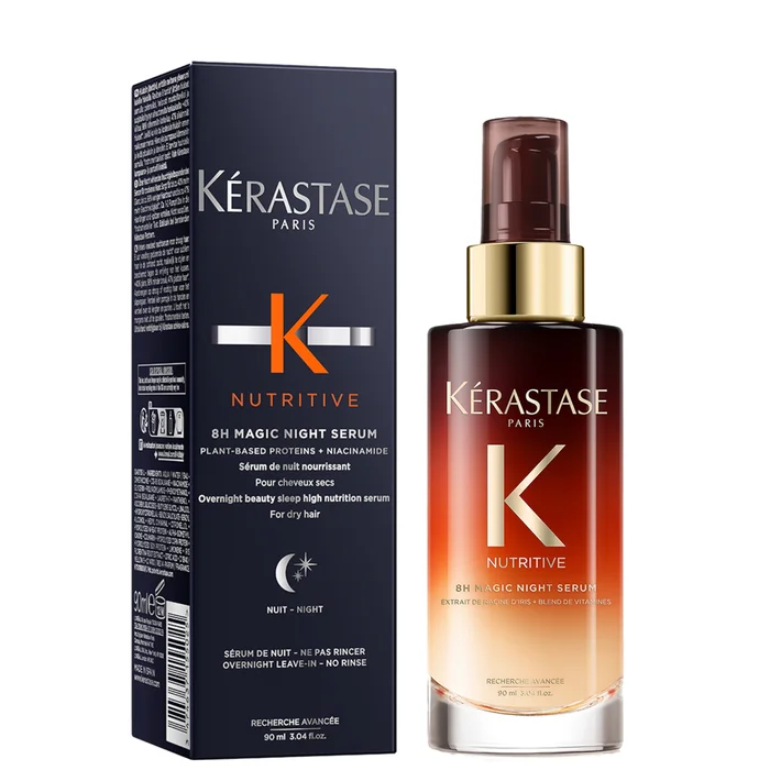 Kérastase Nutritive 8H Sérum de Nuit Nourrissant pour Cheveux Secs 90 ml