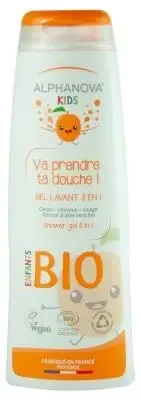 Kids Va Prendre Ta Douche ! Gel Lavant 3en1 Abricot Bio 250 ml