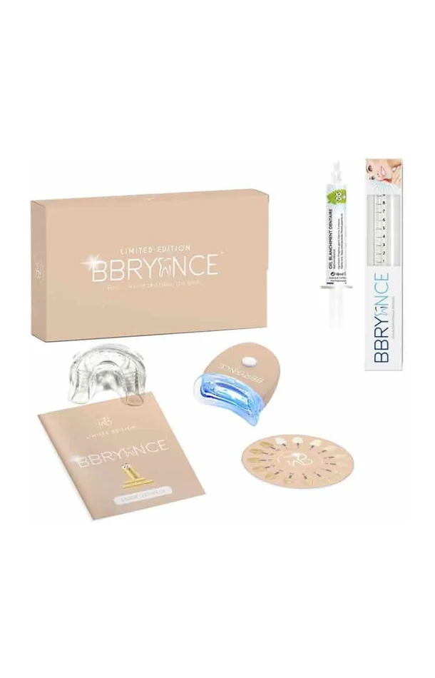 Kit de blanchiment dentaire – Edition spéciale gold – 10 utilisations