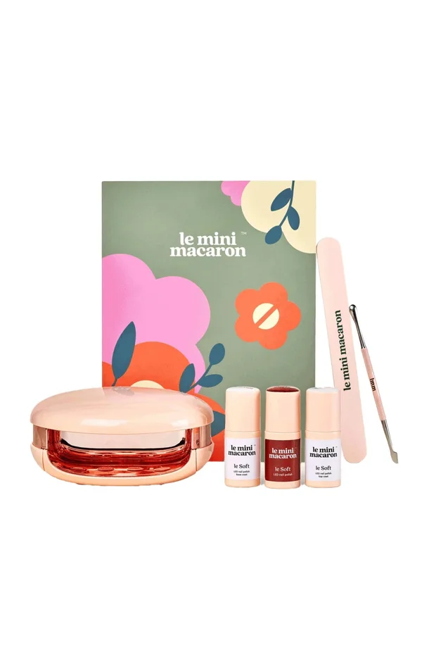 Kit de manucure semi-permanent – Le Soft – Rouge dahlia